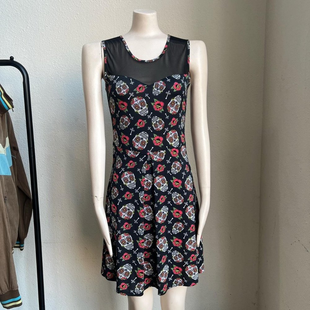 HOT TOPIC SKULL DRESS